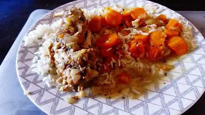 Fricassée de lapin au cookeo