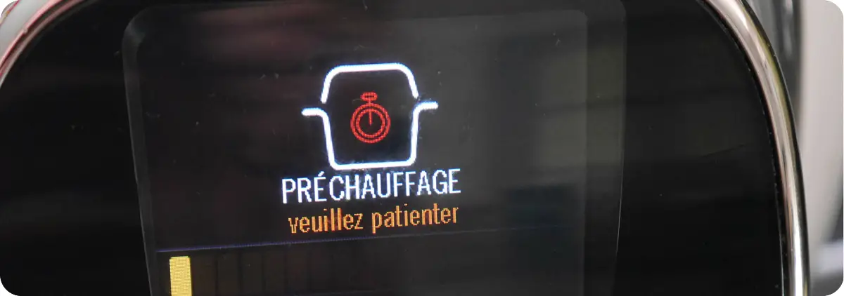 ecran du cookeo