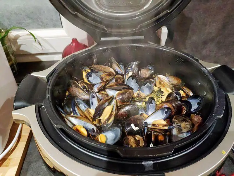 moules dans le cookeo